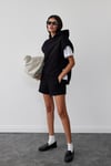Black Maribel Basic Shorts