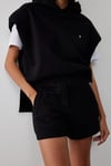 Black Maribel Basic Shorts