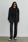 Siyah Maskülen Blazer Ceket