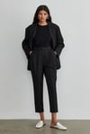 Siyah Maskülen Blazer Ceket