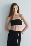 Siyah Melia Keten Bra