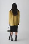 Siyah Midi Gabardin Etek