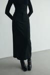 Siyah Mina Maxi Etek