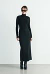 Siyah Mina Maxi Etek