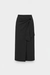 Noli Linen Wrap Skirt