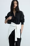 Paper Oversize Poplin Shirt