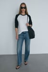 Raglan Contrast T-Shirt