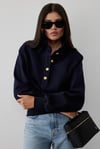 Black Sallie Leather Bag