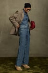 Sütlü Kahve Oldie Ekose Blazer Ceket