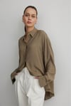 Tensel Dökümlü Gömlek