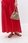 Casie Suede Bucket Bag