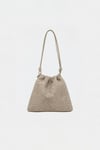 Casie Suede Bucket Bag