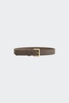 Route Gold Buckled Belt