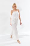 Cepli Bol Pantolon Beyaz-6489_1
