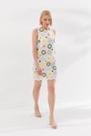 Kolsuz Crochet Mini Ellbise Multi Color-6621_164