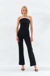 Straplez Bluz Siyah-6532_2