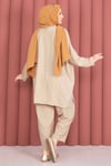Arma Detaylı Salaş Yazlık Takım Camel