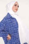 Bambu Şal Beyaz