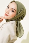 Basic Bambu Kraş Eşarp Çağla Yeşili