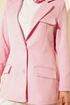 Basic Cepli Ceket Pembe