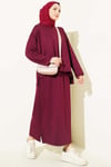Basic Etekli İkili Takım Mürdüm
