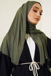 Basic Penye Şal Haki
