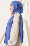 Basic Penye Şal Mavi