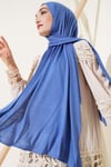 Basic Penye Şal Mavi