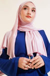 Basic Penye Şal Pudra