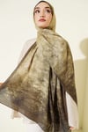 Batik Degrade Bambu Kraş Şal Haki