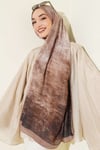 Batik Degrade Bambu Kraş Şal Vizon