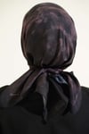 Batik Desen Soft Eşarp Acı Kahve