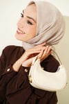 Batik Desen Soft Eşarp Bej