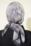 Batik Desen Soft Eşarp Gri