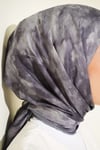 Batik Desen Soft Eşarp Kayrak Grisi