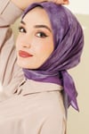 Batik Desen Soft Eşarp Kum Lila
