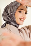 Batik Desen Soft Eşarp Kum Vizon