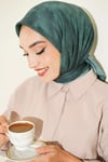 Batik Desen Soft Eşarp Kum Zümrüt