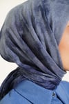 Batik Desen Soft Kraş Serisi Eşarp Mavi