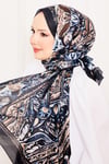 Batik Desenli Tesettür Şal 16