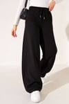 Beli Lastikli Oversize Pantolon Lacivert