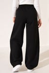 Beli Lastikli Oversize Pantolon Lacivert