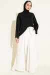 Bisiklet Yaka Basic Loyşa Tunik Siyah