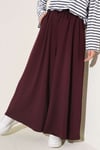 Cepli Loyşa Salaş Pantolon Bordo