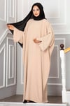 Ceyda Tesettür Abaya Krem