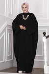 Ceyda Tesettür Abaya Siyah