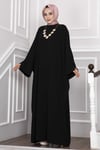 Ceyda Tesettür Abaya Siyah