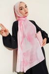 Desenli Bambu Kraş Pembe Serisi Asorti 6