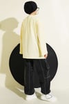 Geniş Kollu Basic Tunik Sarı