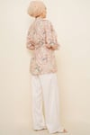Gold Tokalı Paisley Desen Tunik Mint